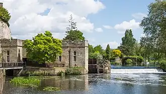 Image 61The Warwick Castle water-powered generator house, used for the generation of electricity for the castle from 1894 until 1940 (from Hydroelectricity)