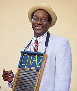 Washboard Chaz (2011, Lincoln Center, NYC)