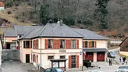 The town hall in Wasserbourg