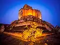 Stupa at dusk