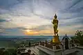 Buddha statue at Wat Phra Thart Khao Noi, Nan province