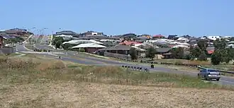 View of the suburb south from Rossack Drive