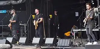 We Are Messengers performing at BCDO (Big Church Day Out) in Wiston House in West Sussex, England