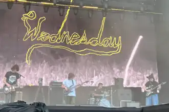 Wednesday performing at Primavera Sound 2023