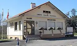 The town hall in Wegscheid