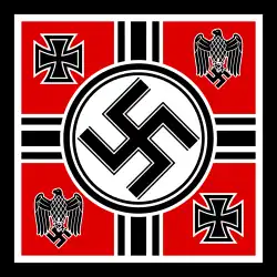 Flag for the Minister of War and Commander-in-Chief of the Wehrmacht (5 October 1935 – 27 January 1938)