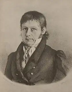 Portrait of Christian Samuel Weiss