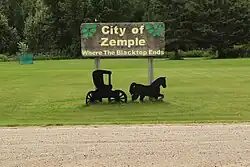 Welcome sign