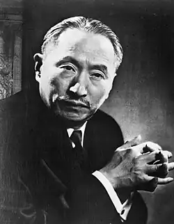 Wellington Koo: acting president of the Republic of China; judge of the International Court of Justice — Columbia College, Graduate School of Arts and Sciences