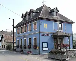 The town hall in Werentzhouse
