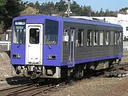 Kameyama-based KiHa 120-303 in March 2006