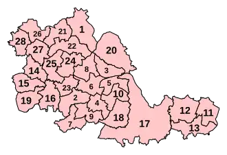 Parliamentary constituencies in West Midlands (2010-2024)