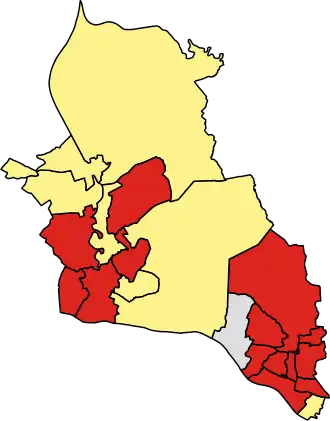 1995 results map