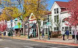 West Elkhorn Avenue in downtown Estes Park.
