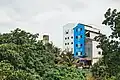Distillery tower.