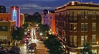 Overview of the West Village in Dallas