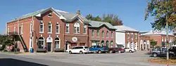 Buildings in Downtown West Point, Iowa
