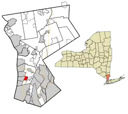 Location of Ardsley, New York