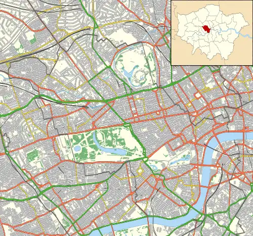 World Chess Championship 2018 is located in City of Westminster
