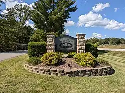 Welcome Sign in Westwood