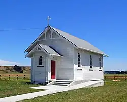 St Andrew's Catholic Church, Whangaehu, moved to the present site in 2018