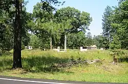 Settlement as seen from Pasadena Road