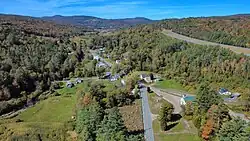 View of Wheelock, VT, from the east