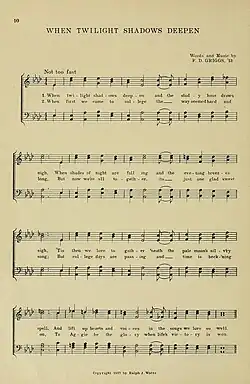 First page of 1917 published version