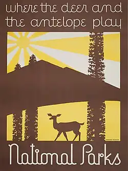 Where the Deer and the Antelope Play National Parks (1934)