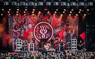 While She Sleeps performing at Rock am Ring in 2019