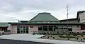 Drum hall dome and entrance