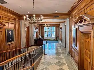 The East Wing lobby, 2023