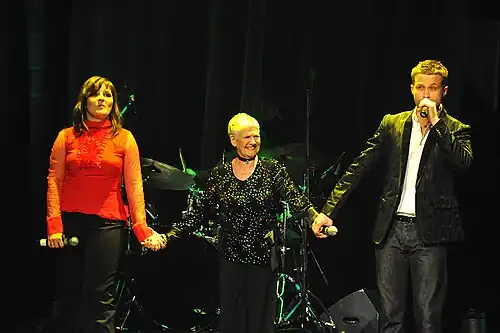 Performance of Śpiewając Jazz. Polish Theatre, Warsaw, November 2010.