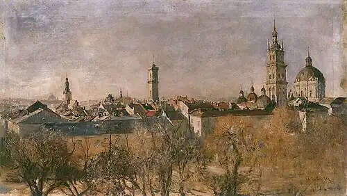 A view of Lwów