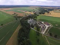 Aerial view of Psurów