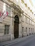 View of entrance from the street