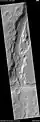 Part of the Mangala Valles, as seen by HiRISE under the HiWish program. Location is Memnonia quadrangle.