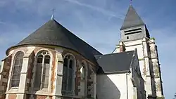 The church in Catillon