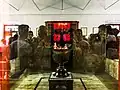 Zoroastrian eternal flame at the fire temple