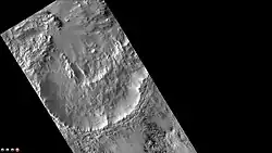 McMurdo crater, as seen by the CTX camera (on Mars Reconnaissance Orbiter).
