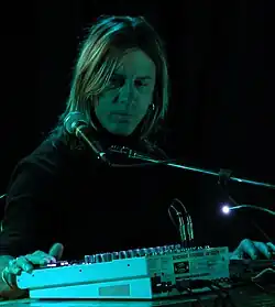 Basinski performing live at the Empty Bottle in 2005