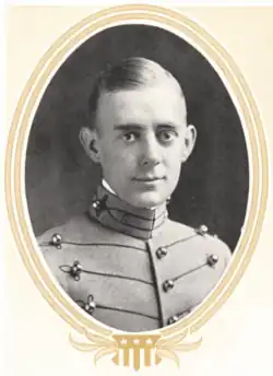 Covell in his graduation year at West Point c. 1915