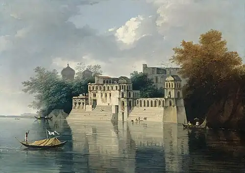 The Ghauts at Benares, 1787
