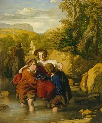 Crossing the Ford, 1842