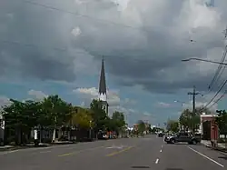Downtown Williamsville along NY&nbsp;5