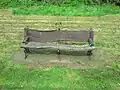 The 'Willow Weeping' bench, since dismantled