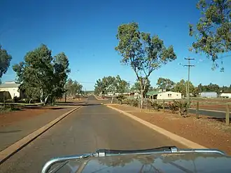 Main Street in Wiluna