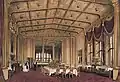 Dining Room, Windsor Castle, created by Wyatville (1824-1840)