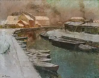 Winter on the Canal