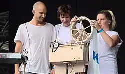 Wintergatan at Haldern Pop Festival 16 in Haldern, Germany